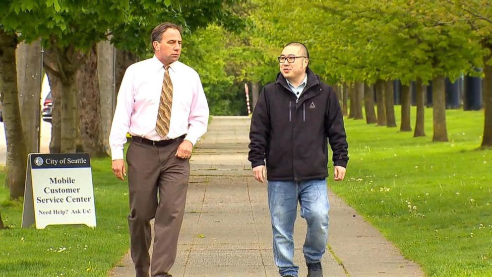 PHOTO: Jeffery Lew, 33, crowdfunded thousands of dollars to cover the cost of unpaid lunches in the Seattle school district. 