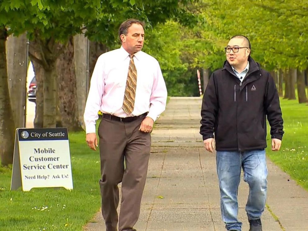 PHOTO: Jeffery Lew, 33, crowdfunded thousands of dollars to cover the cost of unpaid lunches in the Seattle school district.