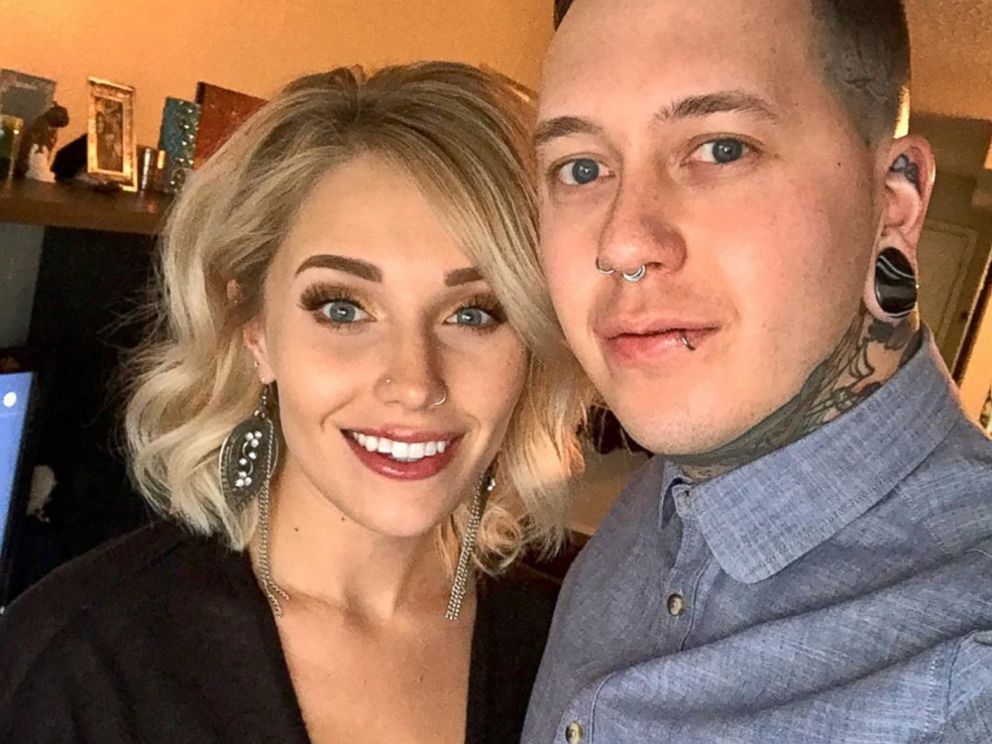 PHOTO: Vinny Capaldo-Smith proposed marriage with a tattoo, which he tricked his now-fiance Brooke Wodark, into inking on him.