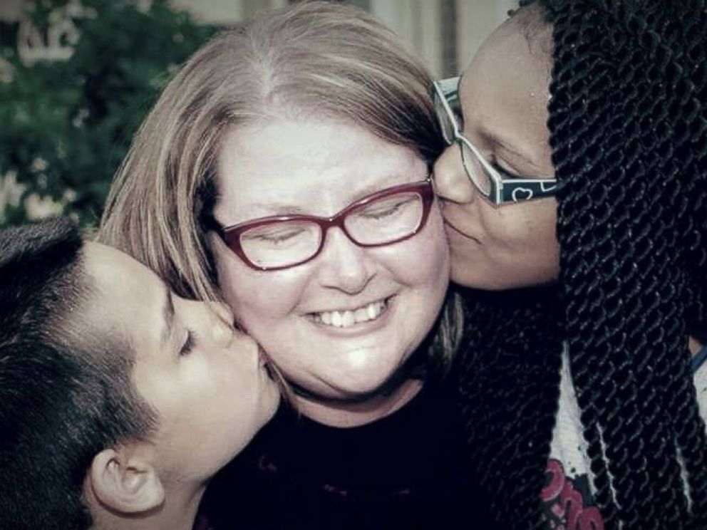 PHOTO: Amy Dean-Gerving of Brandon, Florida, who is adopting her third child, us seen in an undated photo with her two children.