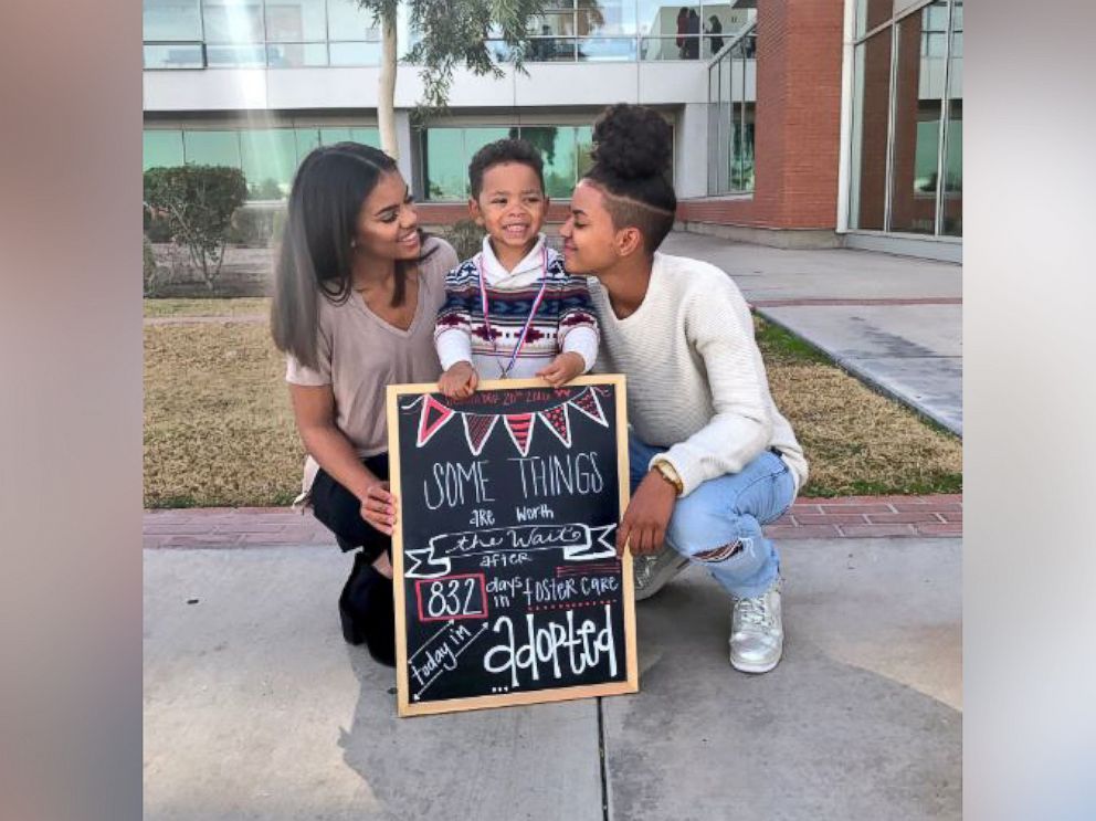 PHOTO: Michael Brown was adopted after 832 days in foster care.