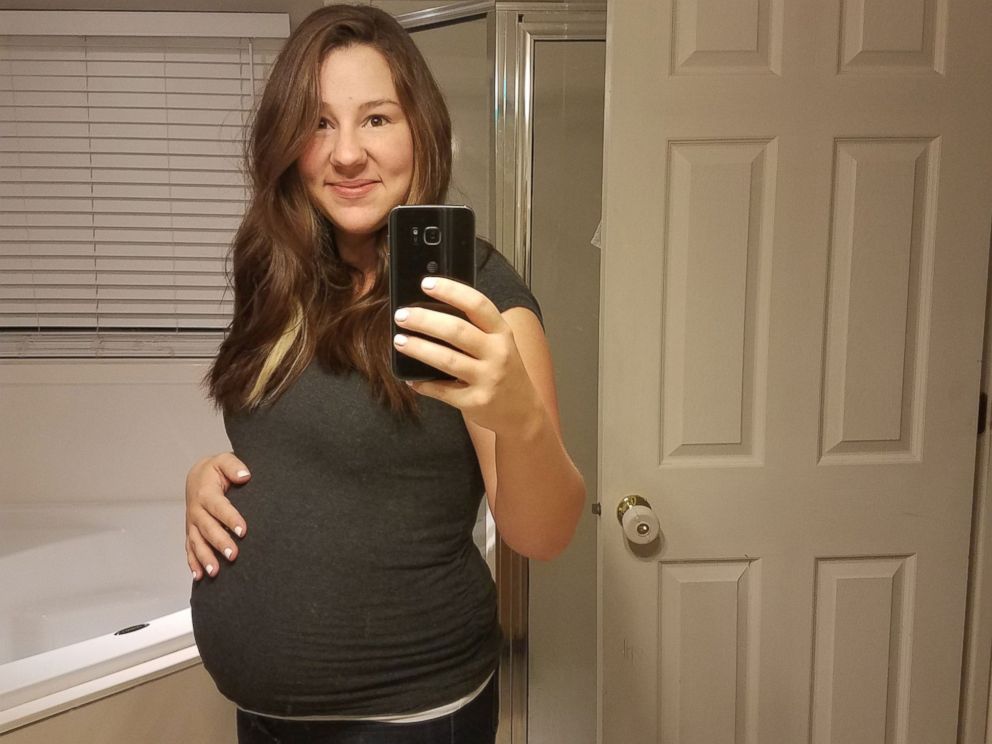 PHOTO: Katie Pease, 26, of Roy, Utah seen during her third pregnancy in this undated photo.