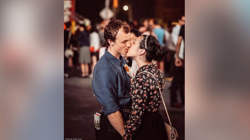 PHOTO: Facebook helped reunite Saya Tomioka with this photo of herself with late boyfriend, Griffen Maddens, who lost his life in Oakland fire.