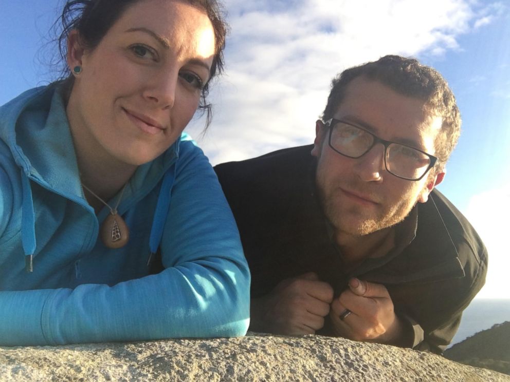 PHOTO: Terry and Anna, of Tasmania, Australia, became engaged after Anna realized her engagement ring was hidden in a necklace for over a year.