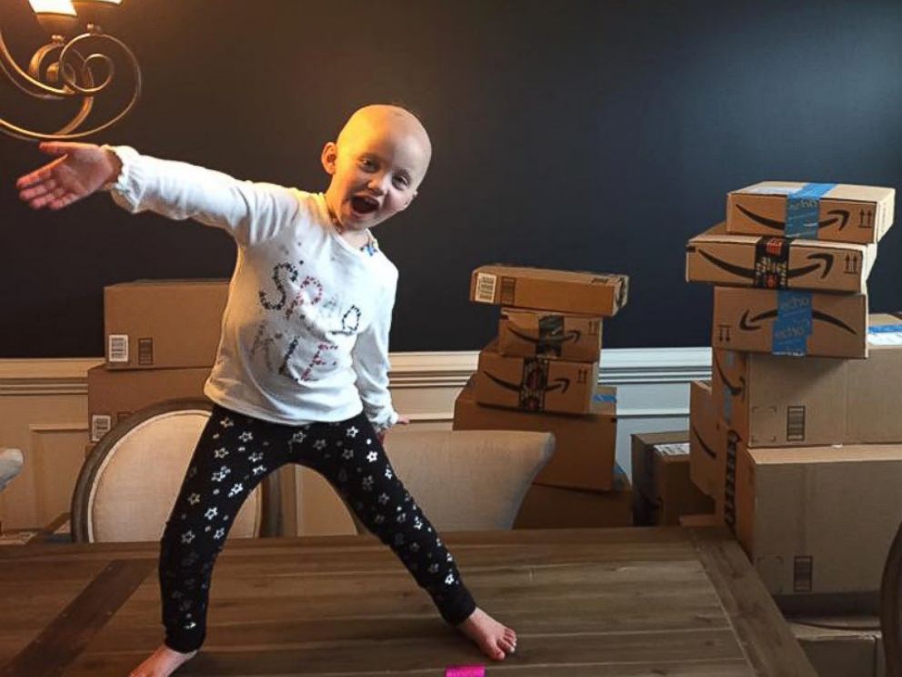 PHOTO: Jillian Massey, 4, of Coopersburg, Pennsylvania, has collected 3,000 toys for her friends at Children's Hospital of Philadelphia. 