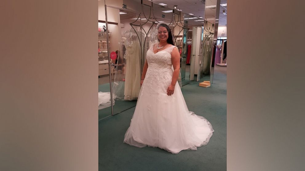 North Carolina wife searches for wedding dress husband mistakenly