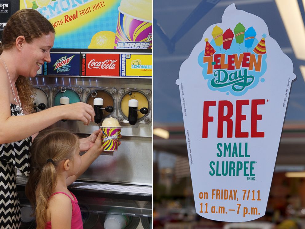 PHOTO: 7-Eleven is giving out free slurpies on July 11.