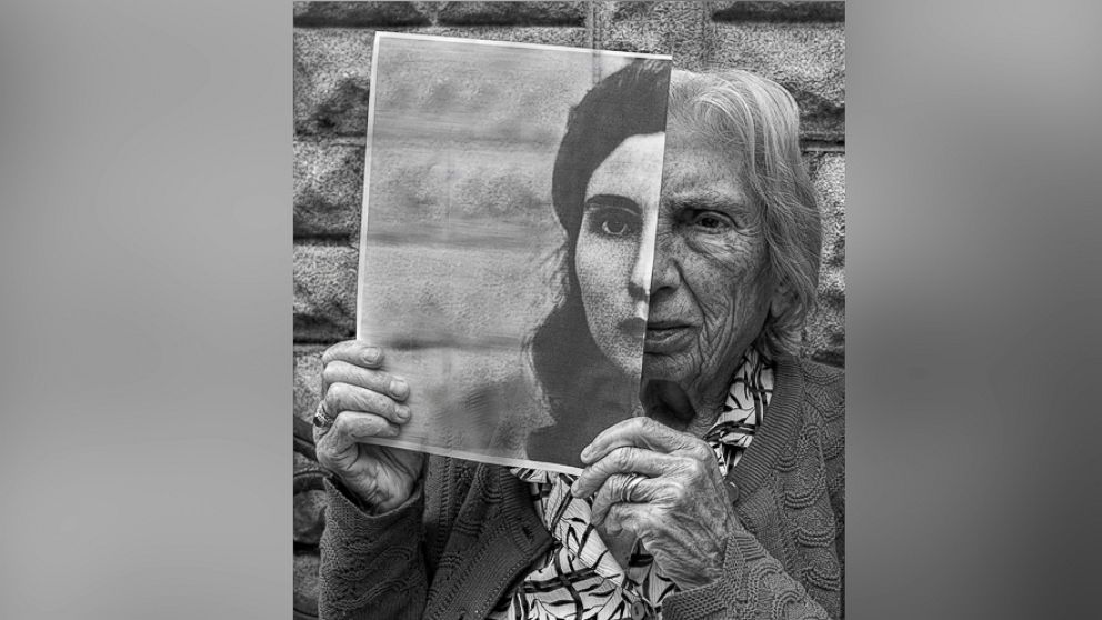 PHOTO: Artist Tony Luciani photographs his 93-year-old mother, Elia, who suffers from dementia.