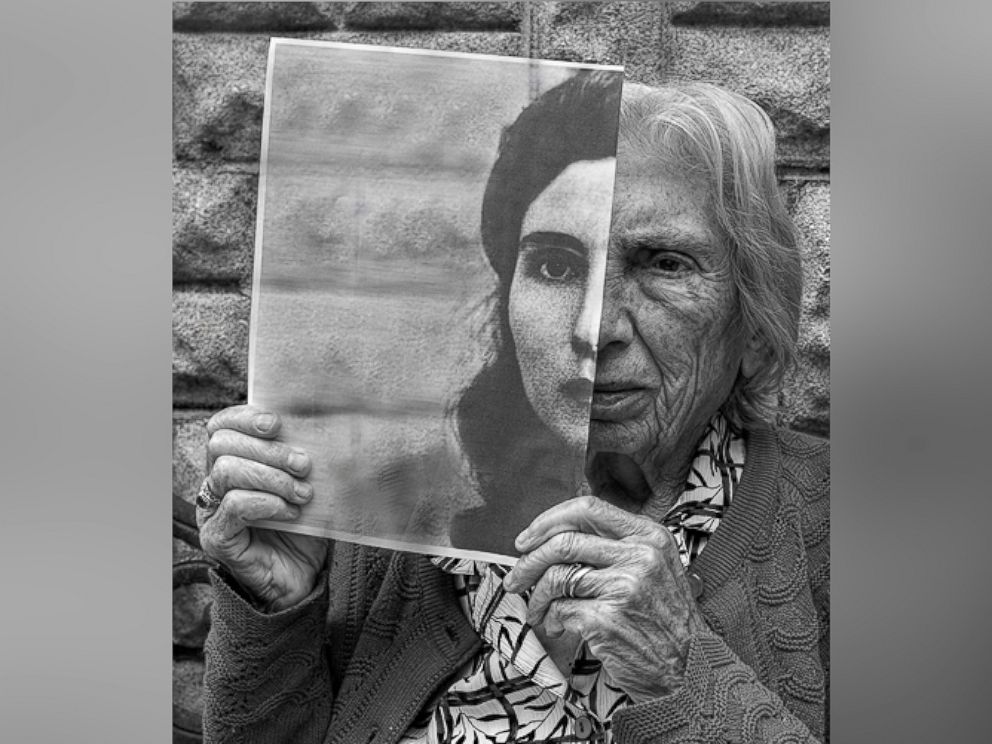 PHOTO: Artist Tony Luciani photographs his 93-year-old mother, Elia, who suffers from dementia.