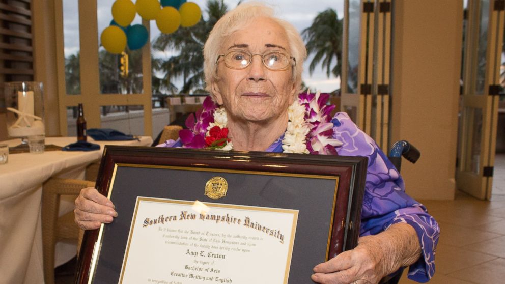 VIDEO: 94-Year-Old Woman Finally Graduates From College With 4.0 GPA
