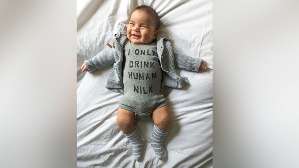 Istanbul-based marketing manager Ceylan Sahin Eker posts weekly photos of her son, Timur, in adorable and funny onesies.