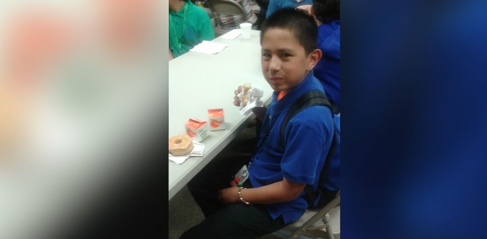 PHOTO: Yevette Vasquez, a single mother from Fort Worth, Texas, recently dressed up as a "dad" so that her young son, Elijah, wouldn't "miss out" on a "Donuts with Dad" event at his school, according to post on Vasquez's Facebook on Sept. 1, 2016. 
