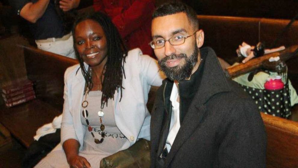 Danny Rodriguez, right, of Dayton, Ohio, and his wife of 15 years, Yetunde are seen here.