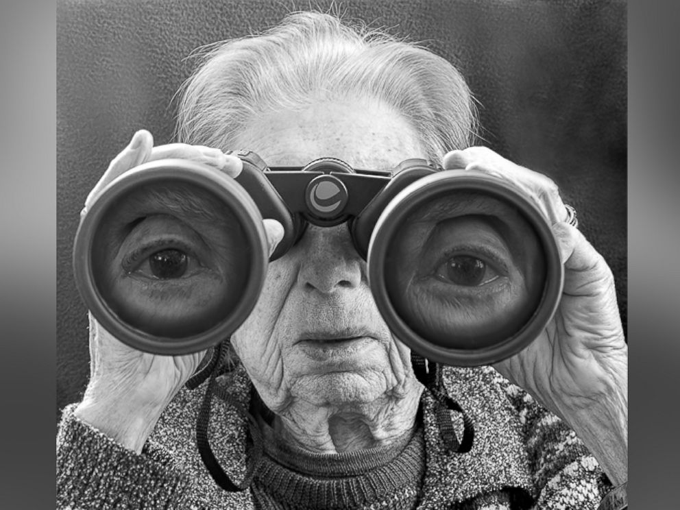 PHOTO: Artist Tony Luciani photographs his 93-year-old mother, Elia, who suffers from dementia. 