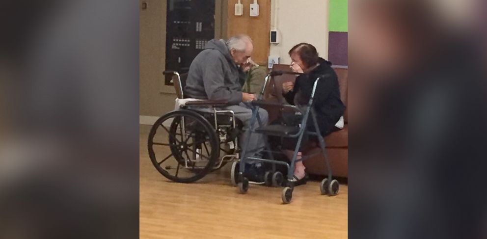 PHOTO: Anita Gottschalk, 81, and Wolfram Gottschalk, 83, have been heartbroken since they've been forced to live in separate nursing homes, according to their 29-year-old granddaughter Ashley Bartyik. 
