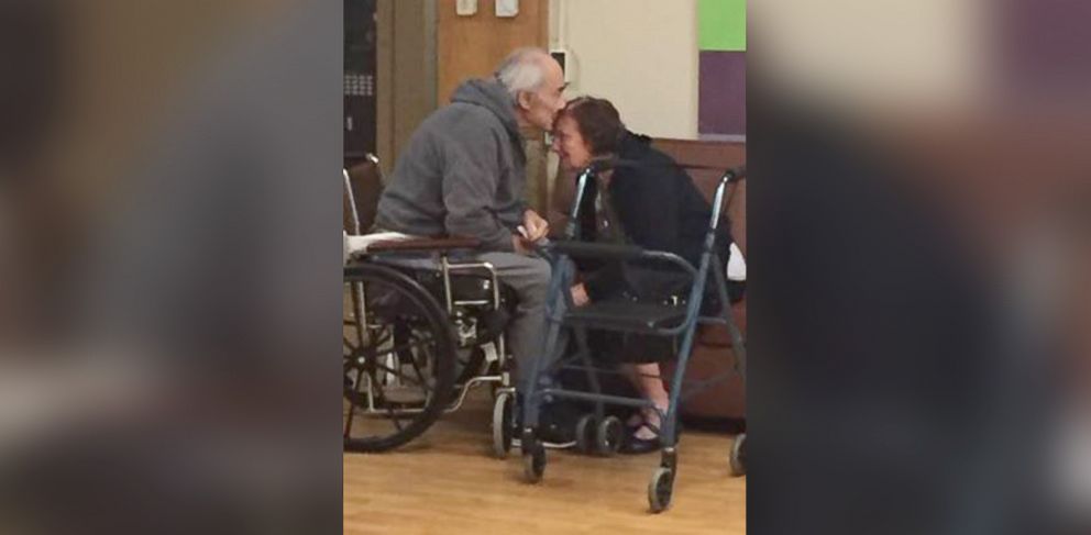 PHOTO: Anita Gottschalk, 81, and Wolfram Gottschalk, 83, have been heartbroken since they've been forced to live in separate nursing homes, according to their 29-year-old granddaughter Ashley Bartyik. 
