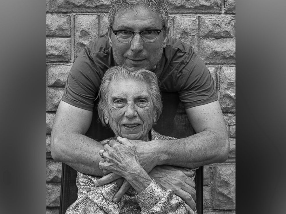 PHOTO: Artist Tony Luciani photographs his 93-year-old mother, Elia, who suffers from dementia. 
