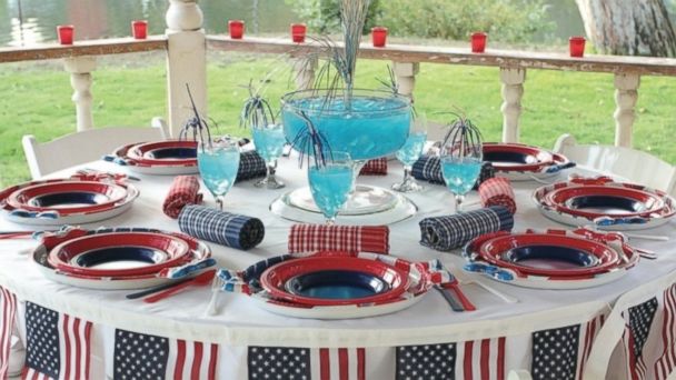 How Sandra Lee Throws a Festive July 4th Backyard Party - ABC News