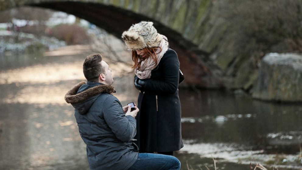 Part of the appeal of proposal photography is capturing the element of surprise and delight on the bride's face.