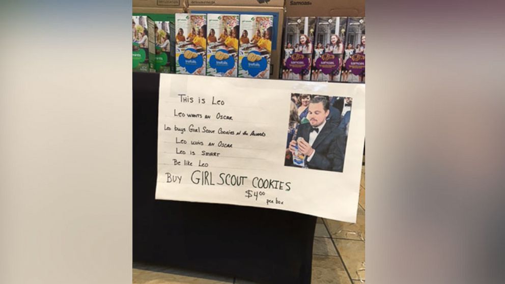 PHOTO: One troop from the Girl Scouts of Suffolk County came up with a creative marketing strategy to sell more cookies. 