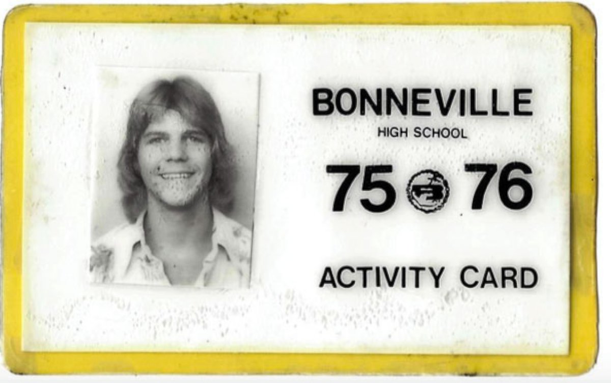 PHOTO: An ID from Roger Hepworth's high school years is pictured.