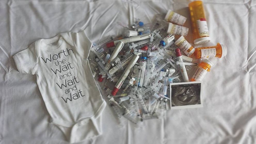 PHOTO:Macy Rodeffer hopes to inspire others through her IVF-themed pregnancy announcement.  