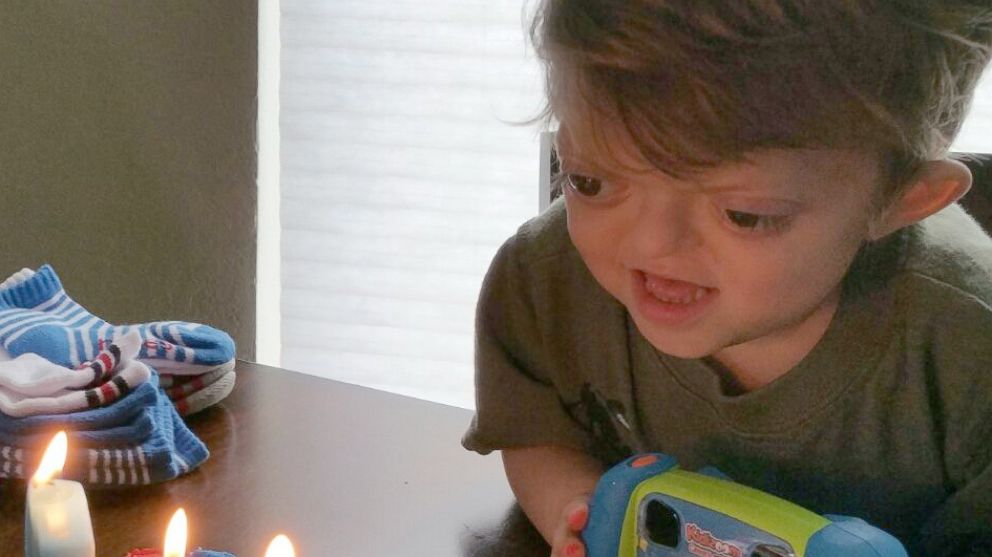 PHOTO: Jameson Meyer photographed on his third birthday on Jan. 7, 2015. 