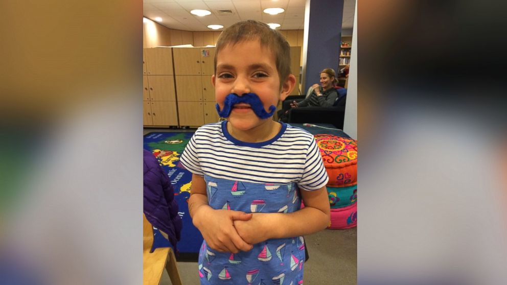 Kaylee Rios, 6, of South Mills, N.C., is facing her third battle with Neuroblastoma. Roc Solid Foundation, a nonprofit that builds hope for kids fighting cancer, has launched The Kaylee Rios Project to collect mustache designs to be featured on a t-shirt.