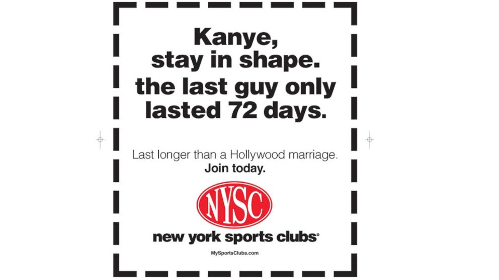 NYSC pokes fun at Kim and Kanye's recent wedding.