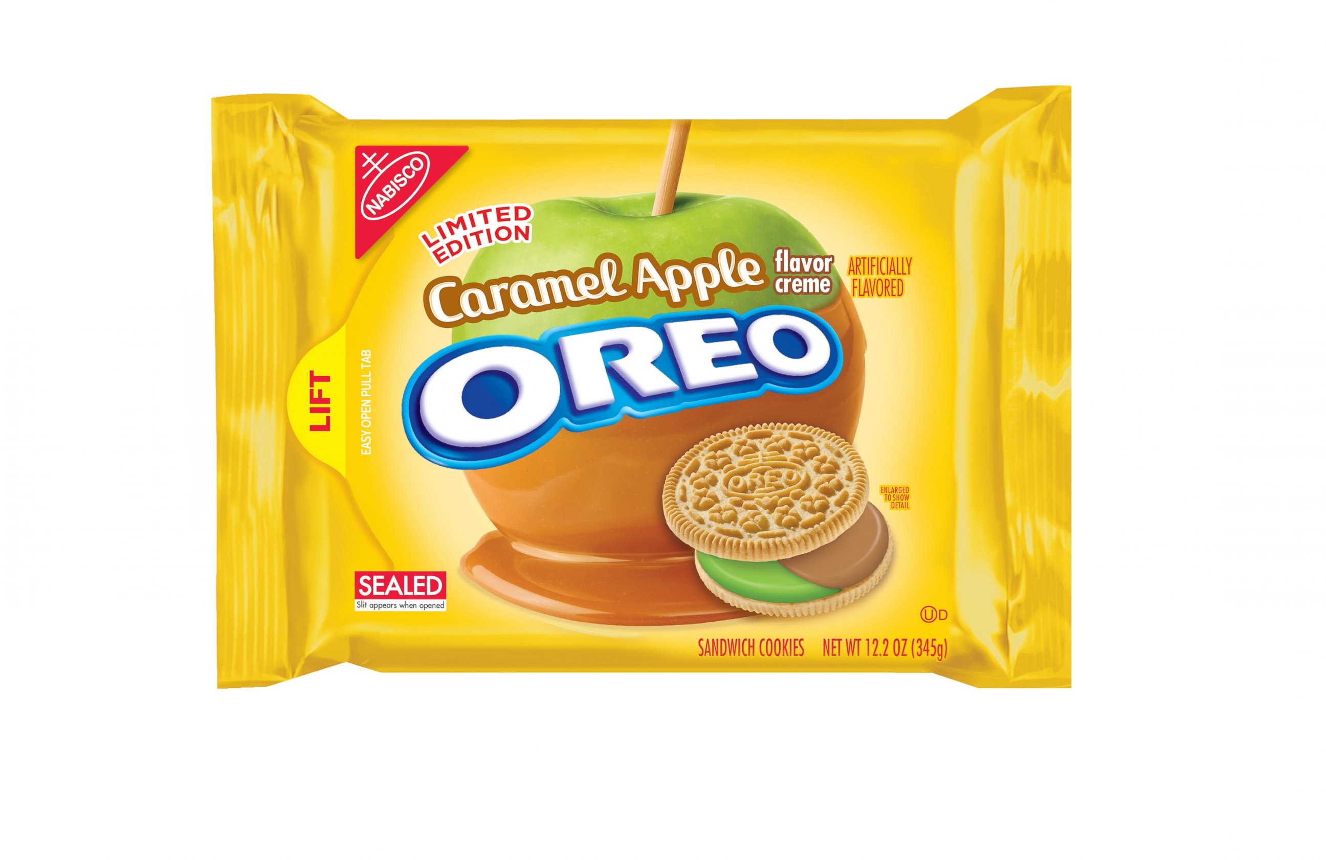 PHOTO: Oreo debuted its new caramel apple flavor.
