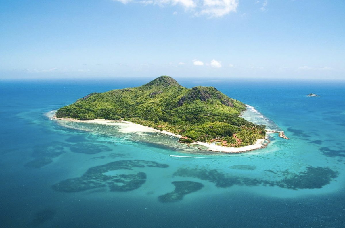 PHOTO:The Beachcomber Sainte Anne Island in the Seychelles has 87 private villas. 
