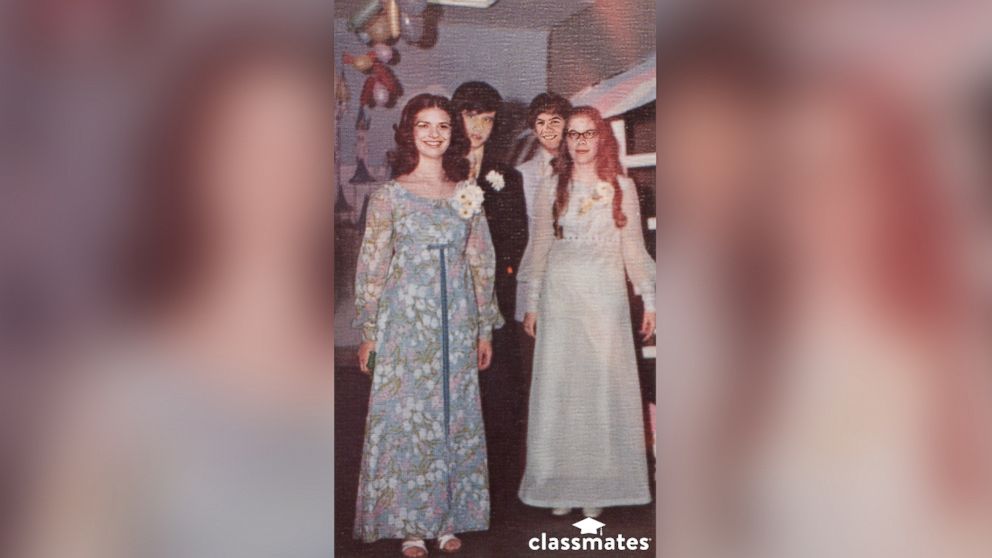 Prom Fashion from the 1970's.
