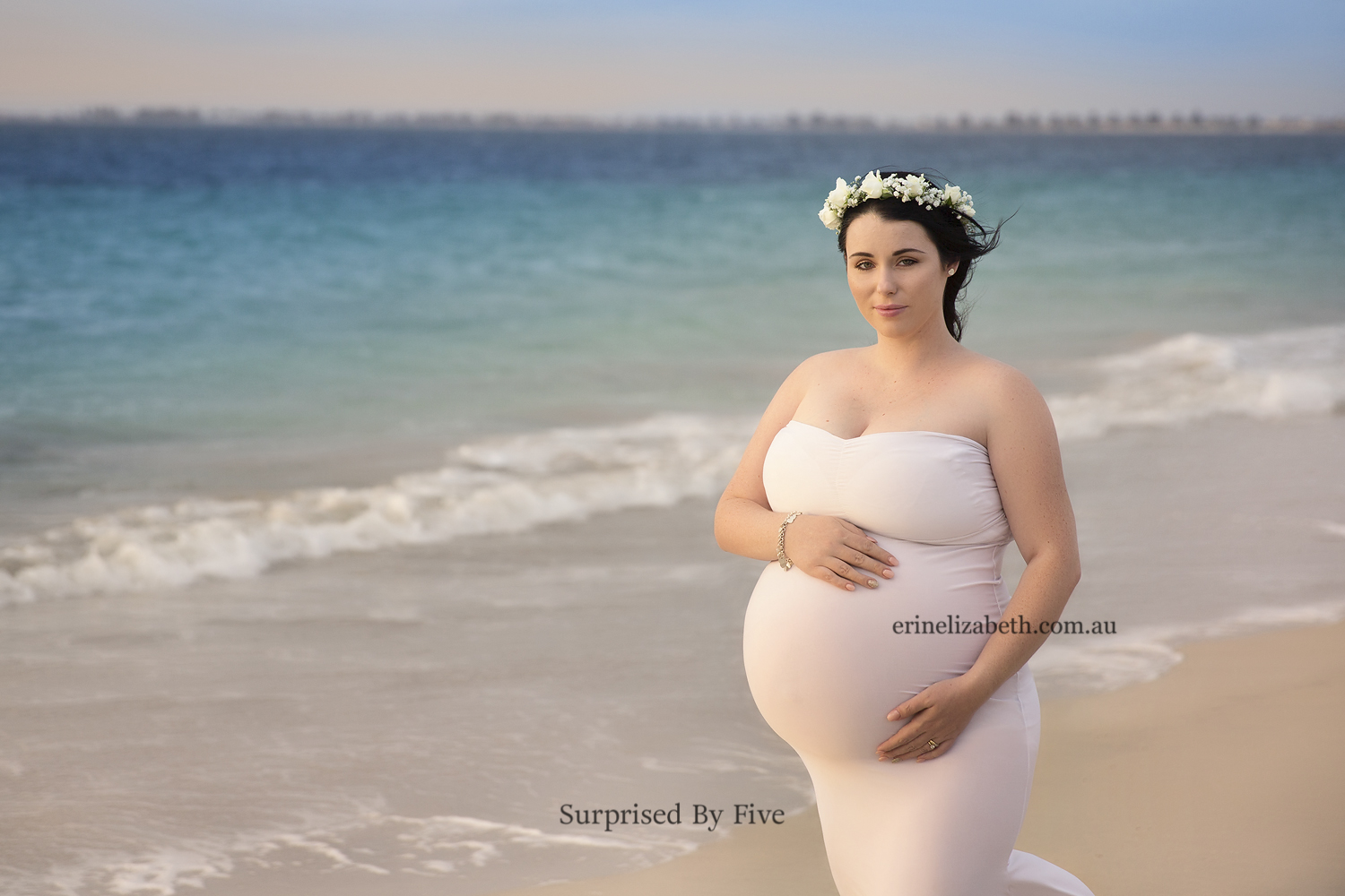 PHOTO:Tucci photographed during her pregnancy with the five babies. 