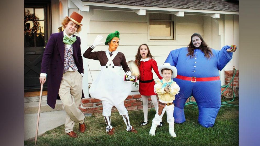 PHOTO: The Halloween costumes Michelle Rogers' family puts together will cause some serious costume envy. 