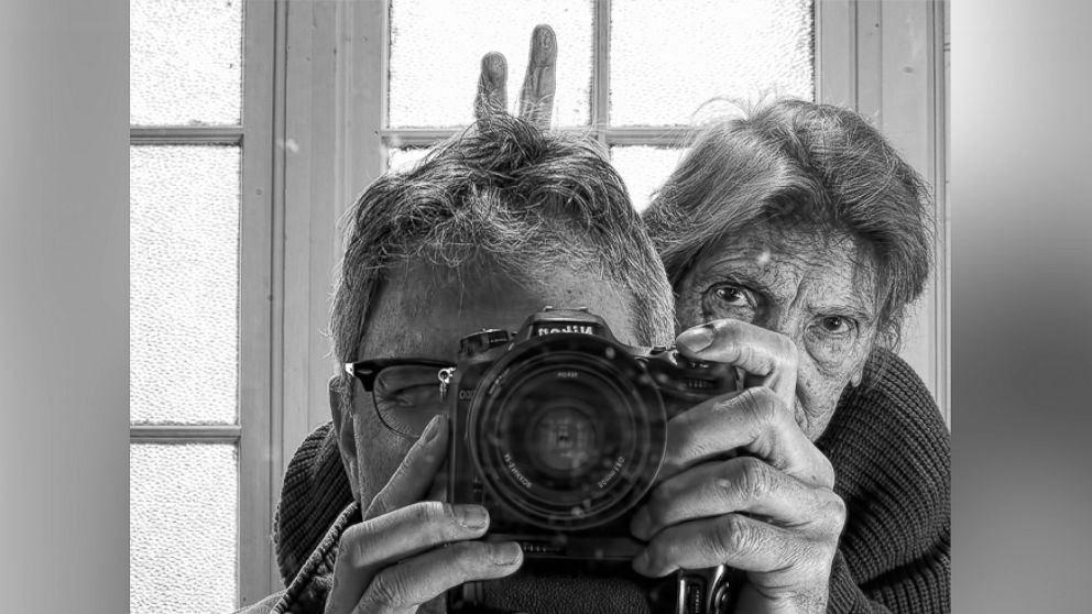 Artist Tony Luciani photographs his 93-year-old mother, Elia, who suffers from dementia. 