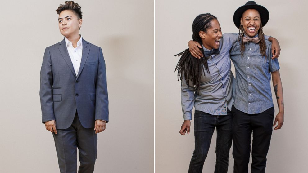 PHOTO: Sharpe Suiting's ready-to-wear line makes no assumptions about gender, using a new sizing chart that the company feels is much more inclusive.