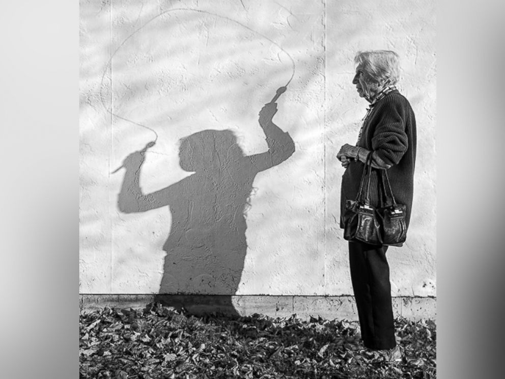 PHOTO: Artist Tony Luciani photographs his 93-year-old mother, Elia, who suffers from dementia.