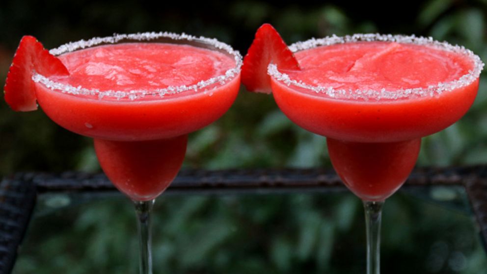 PHOTO: The Laylita blog created a strawberry margarita recipe, pictured here. 