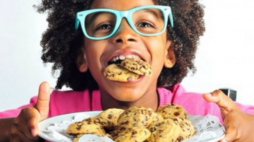 PHOTO: Cory Nieves, 10 years old, is the face of his cookie company.