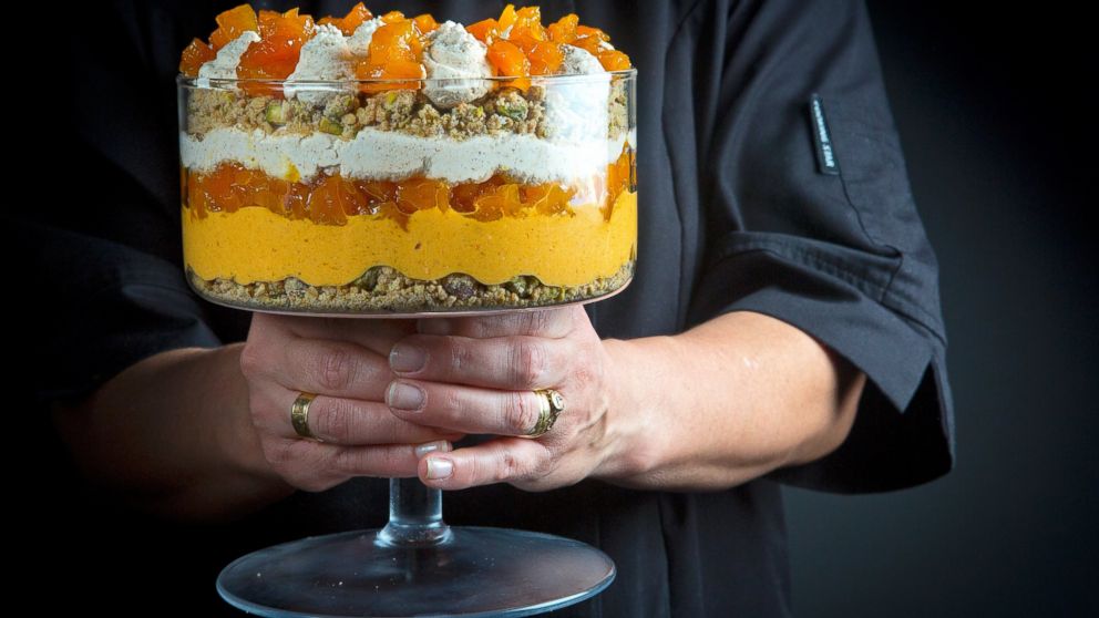 PHOTO: Tasting Table's Thanksgiving Pumpkin Cheesecake Trifle.