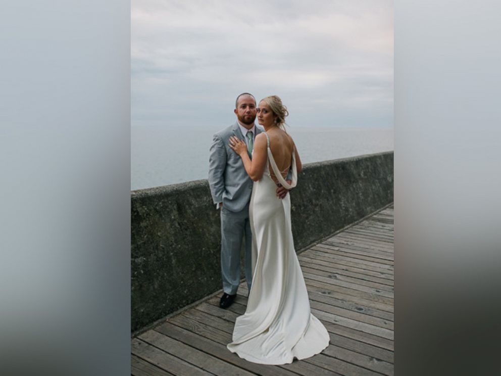 PHOTO: Elise Boissonneault Phillippo sported two wedding dresses on her special day after losing her gown in a Canadian wildfire.