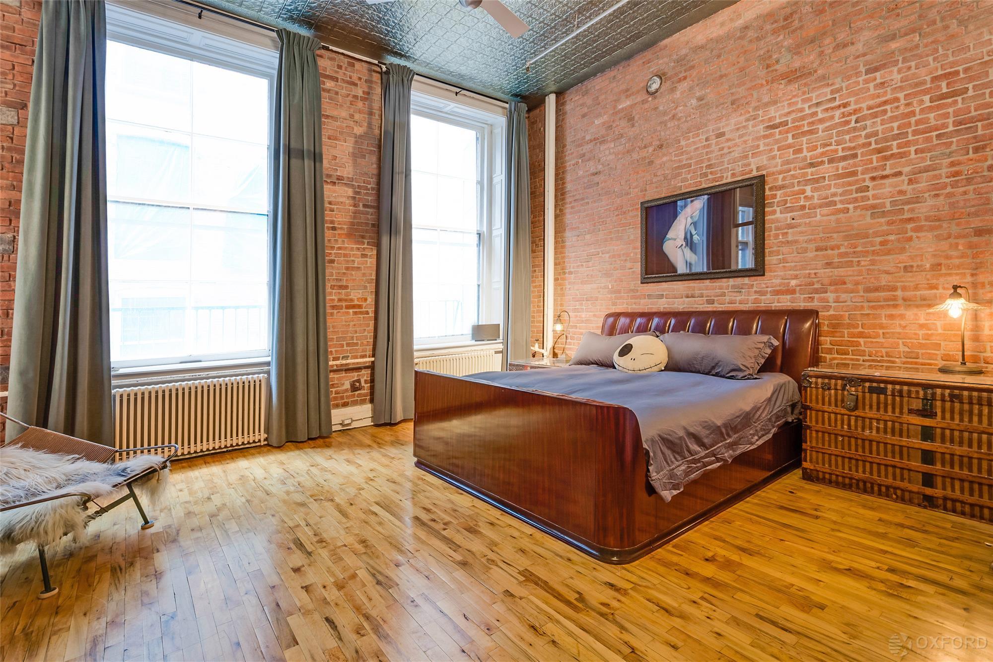 PHOTO: The bedroom inside Adam Levine's $5.5M New York City loft.