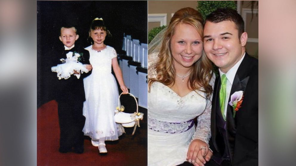 Ring Bearer And Flower Girl Marry In Same Church 17 Years Later Good Morning America