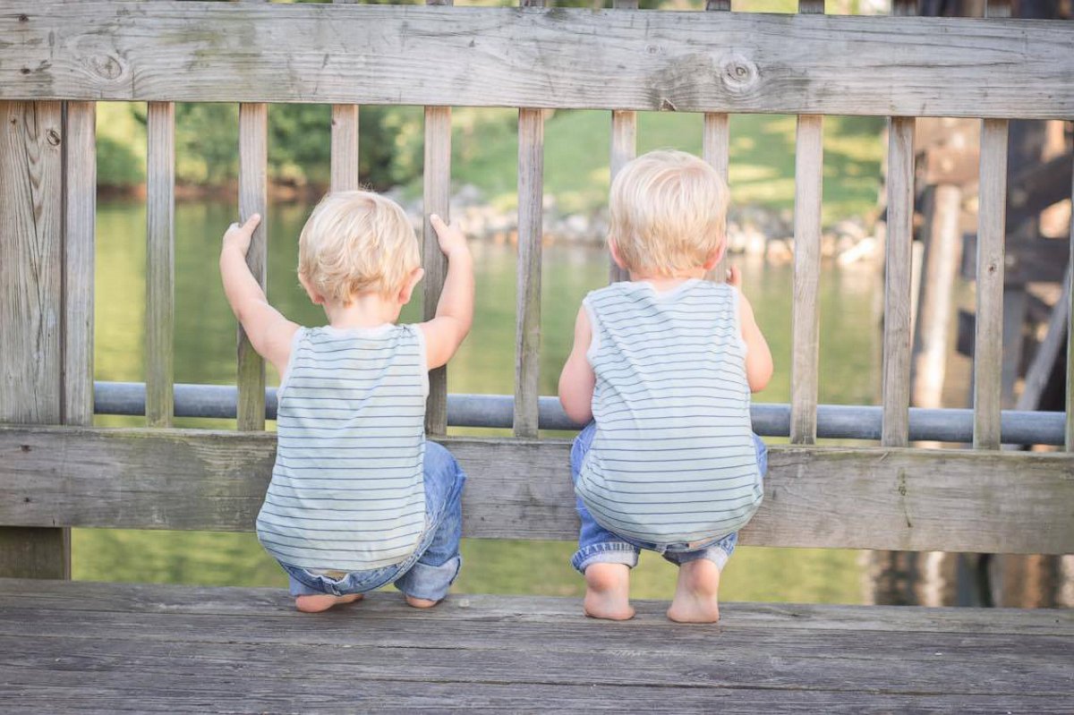 PHOTO: Allison Brothers' two sons -- Bentley, 3, Levi, 1.