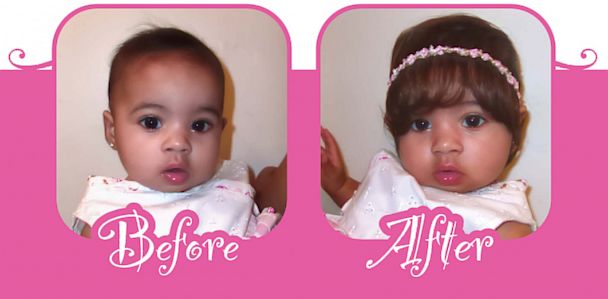 wig for baby girl