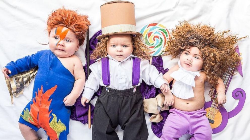 Bowie through the ages: a brilliant group costume.  Halloween outfits, David  bowie costume, Group halloween costumes