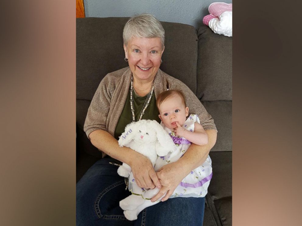 PHOTO: Nora's grandmother, Janet Hala of Marshalltown, Iowa, posted a video of Nora and Blake onto her Facebook page May 12, where it received 23,000 views.