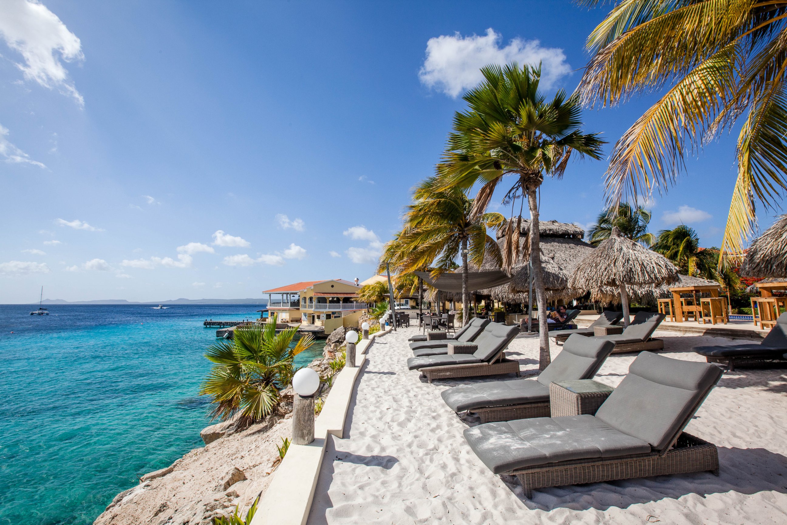 PHOTO: Bonaire and its beautiful beaches are located outside the hurricane belt. 