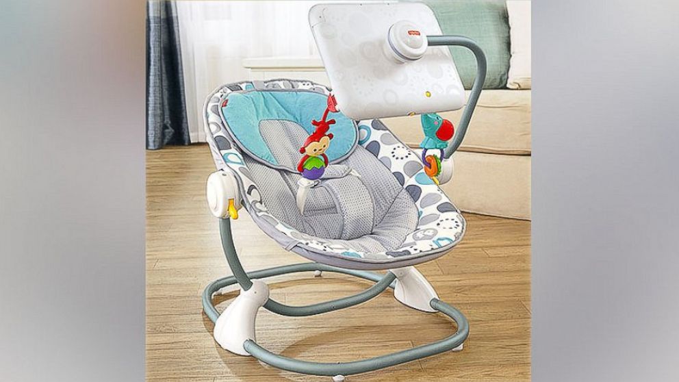 PHOTO: The Fischer-Price Newborn-to-Toddler Apptivity Seat, for use with iPads.