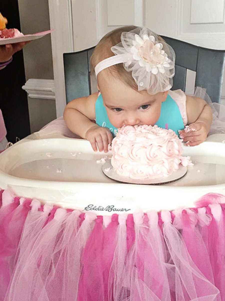 PHOTO: Baby Ruby Lair who was born the youngest of six brothers in North Carolina, turned 1-year-old last week.